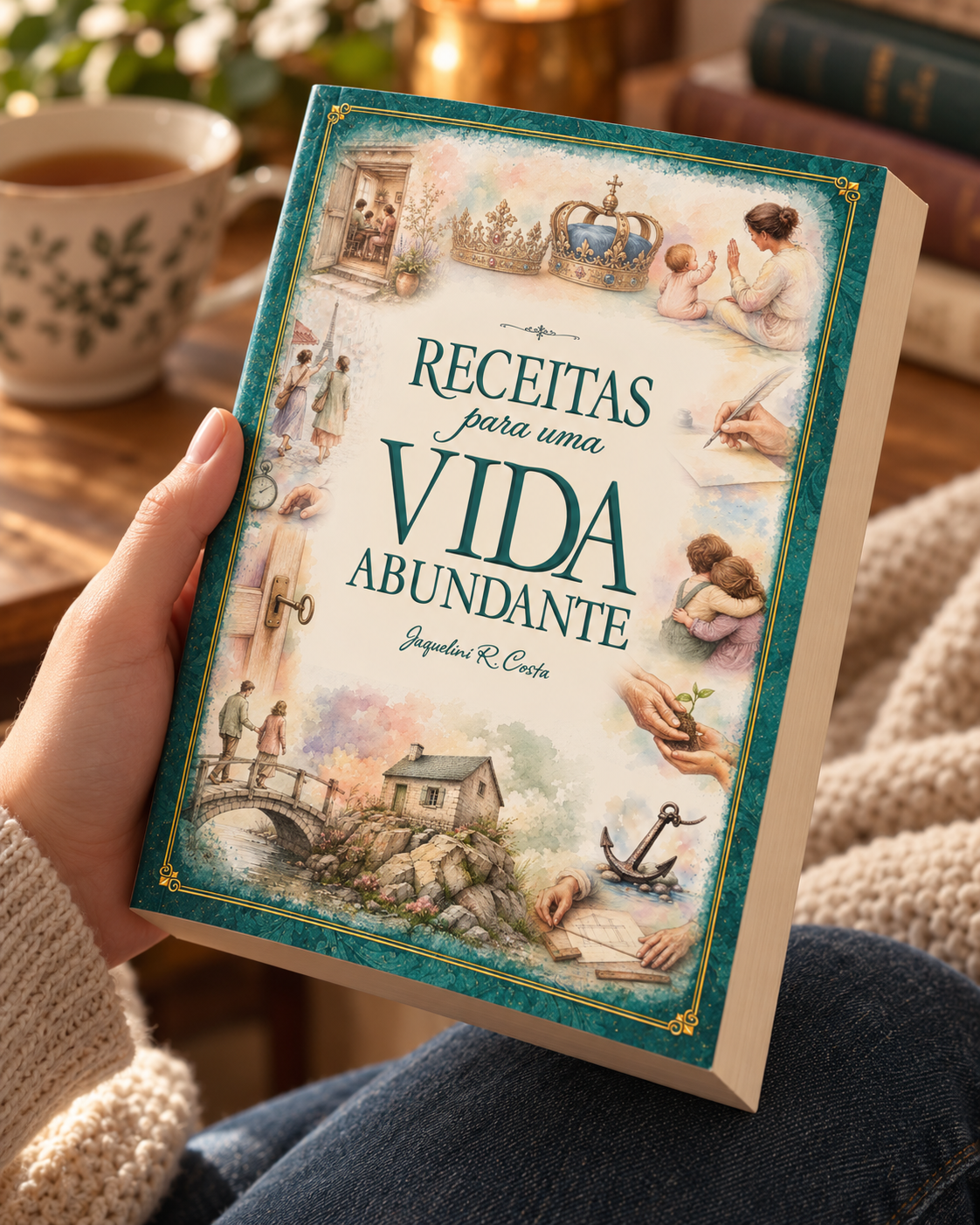 Livro Receitas para uma Vida Abundante